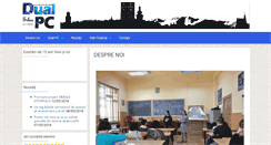 Desktop Screenshot of dualpc.ro